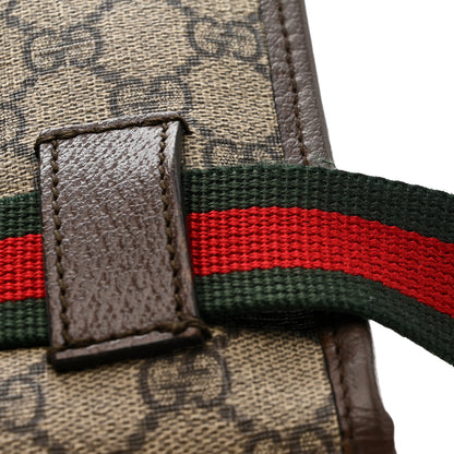 Gucci GG Supreme Monogram Neo Vintage Web Belt Bag Brown 14 of 16