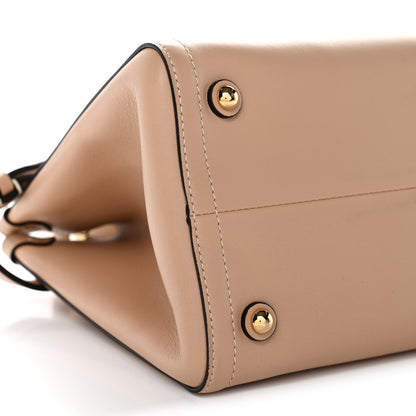 Valentino Garavani Calfskin Vlogo Small Antibes Tote Rose Sand 8 of 9