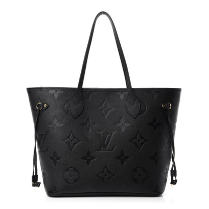 Louis Vuitton Empreinte Monogram Giant Neverfull MM Black 1 of 10