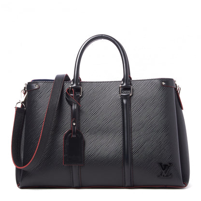 Louis Vuitton Epi Soufflot MM NM Black 1 of 8