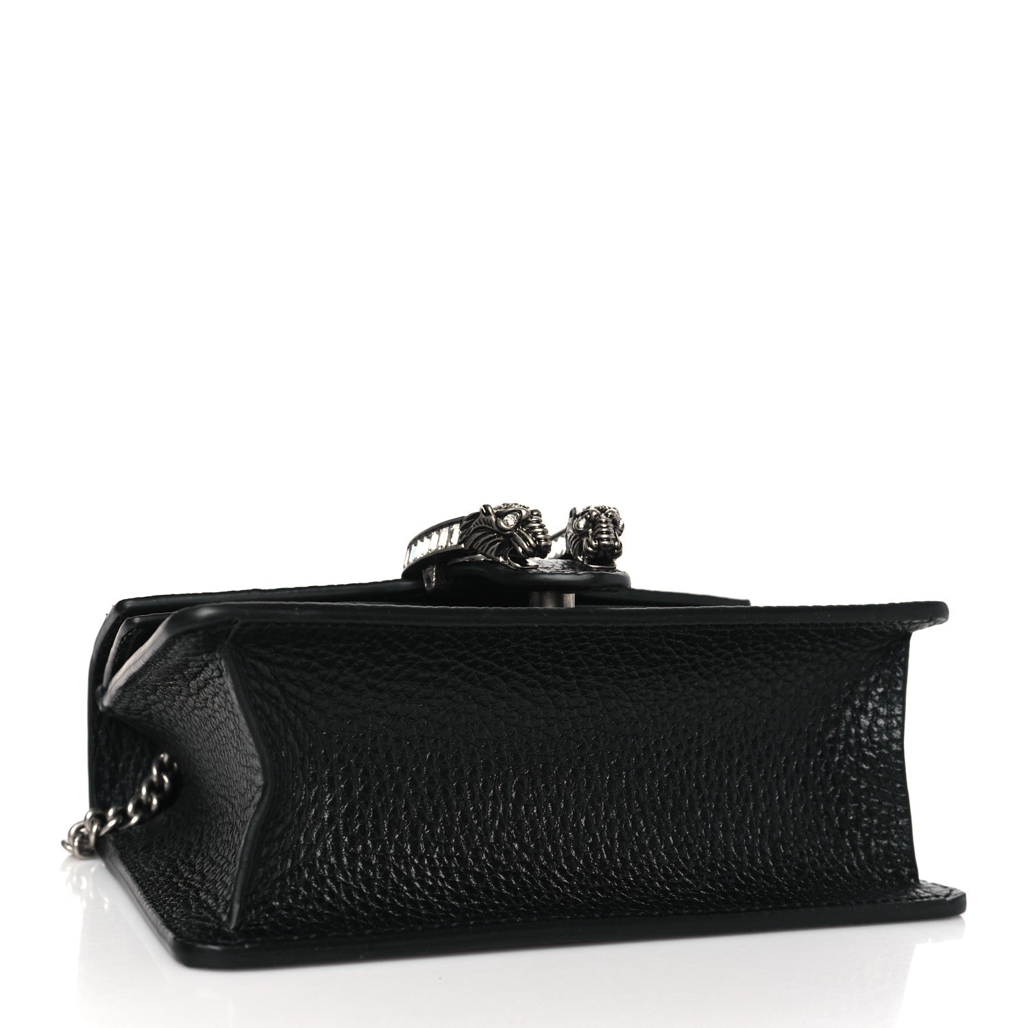 Gucci Dollar Calfskin Crystal Mini Dionysus Top Handle Bag Black Crystal 4 of 11
