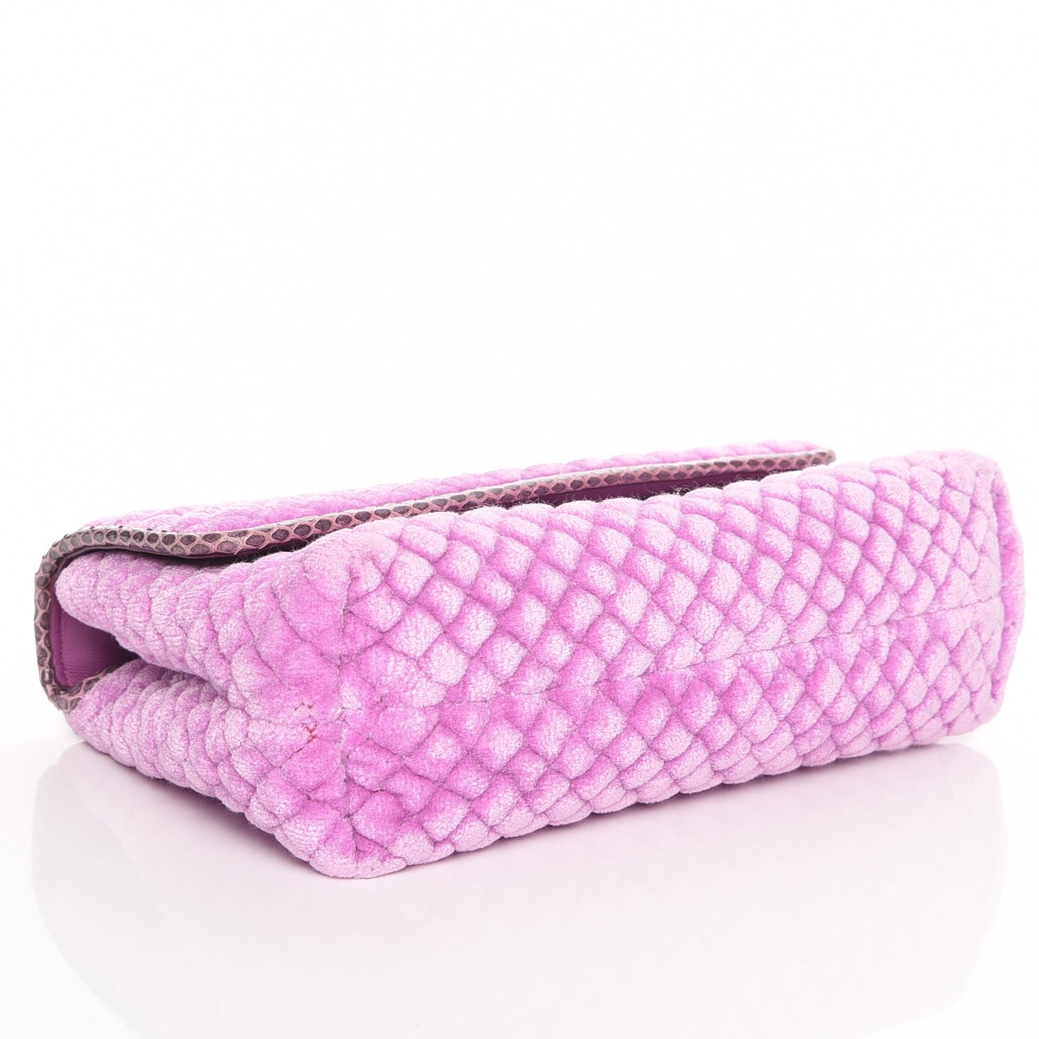 Bottega Veneta Velvet Ayers Baby Olimpia Shoulder Bag Peony 4 of 6