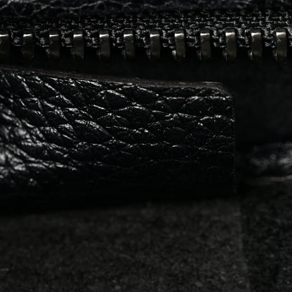 Celine Drummed Calfskin Nano Luggage Black 7 of 10