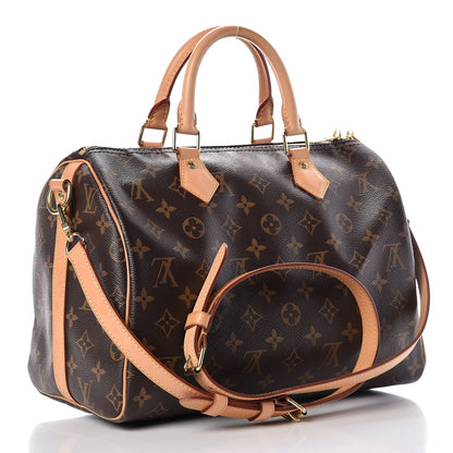 Louis Vuitton Monogram Speedy Bandouliere 30 3 of 11
