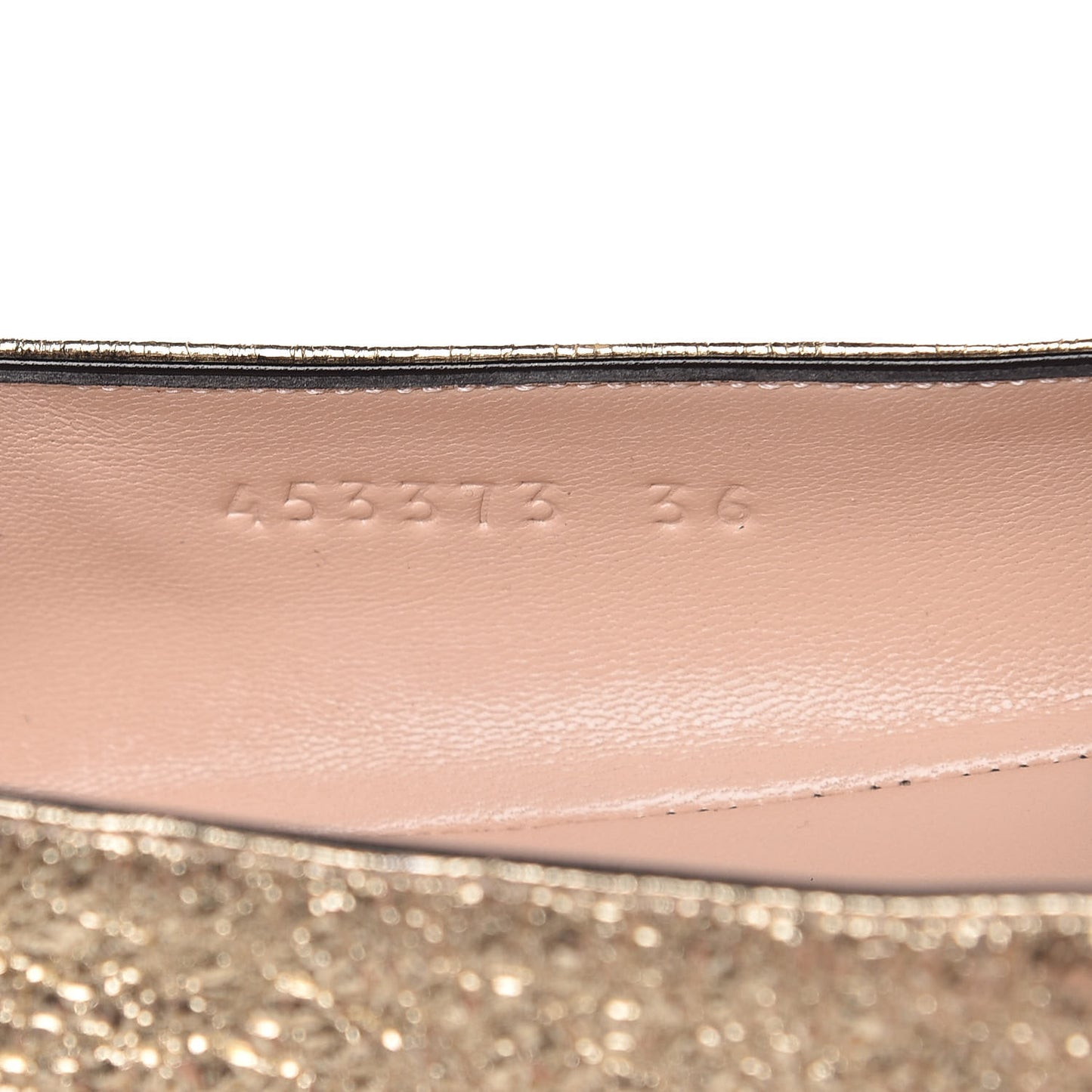 Galassia GG Marmont Fringe Flats 36 Platino
