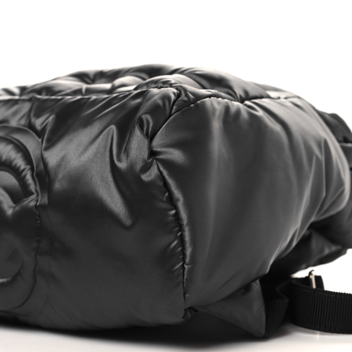 Chanel Nylon Embossed Small Doudoune Backpack Black 10 of 10