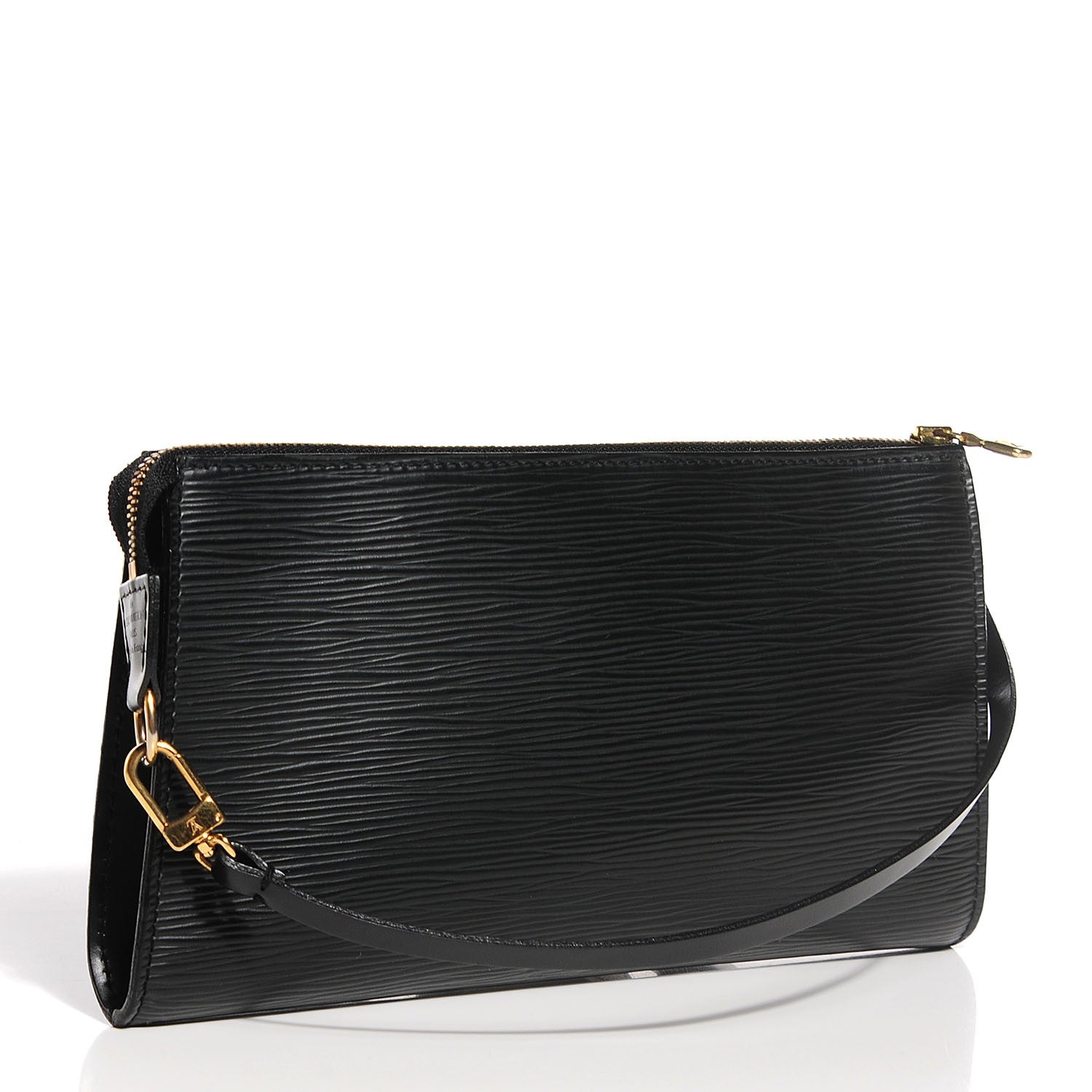 Louis Vuitton Epi Pochette Accessories 24 Black 3 of 7