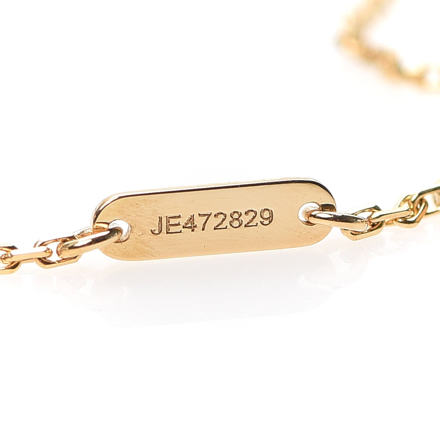 Van Cleef & Arpels 18K Yellow Gold Mother of Pearl Sweet Alhambra Bracelet 6 of 7