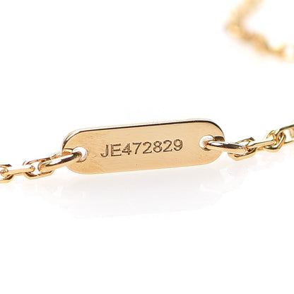 Van Cleef & Arpels 18K Yellow Gold Mother of Pearl Sweet Alhambra Bracelet 6 of 7