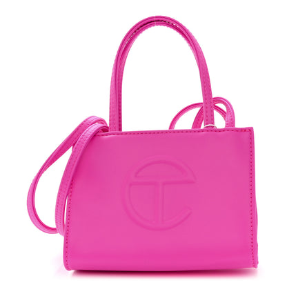 Telfar Vegan Leather Small Shopping Bag Azalea 1 of 9