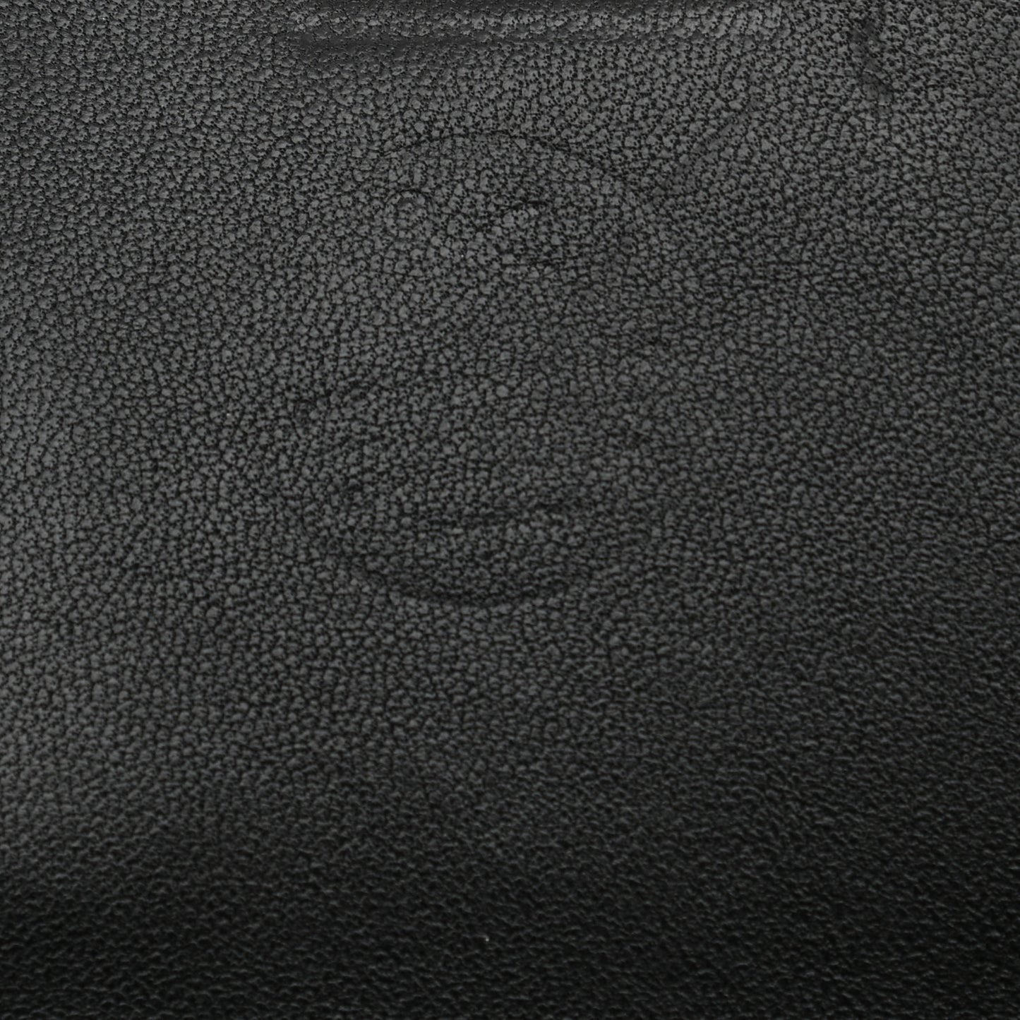 Goatskin Medium Classic Box Flap Bag Black