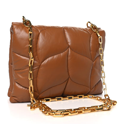 Mulberry Nappa Pillow Quilted Little Softie Bag Tobacco Brown 3 of 8