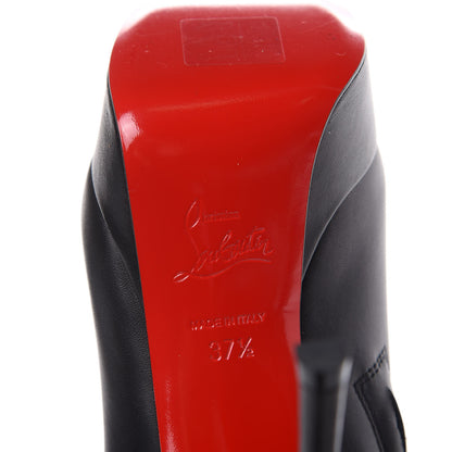 Christian Louboutin Calfskin Dirdibootie 130 Ankle Booties 37.5 Black 6 of 9