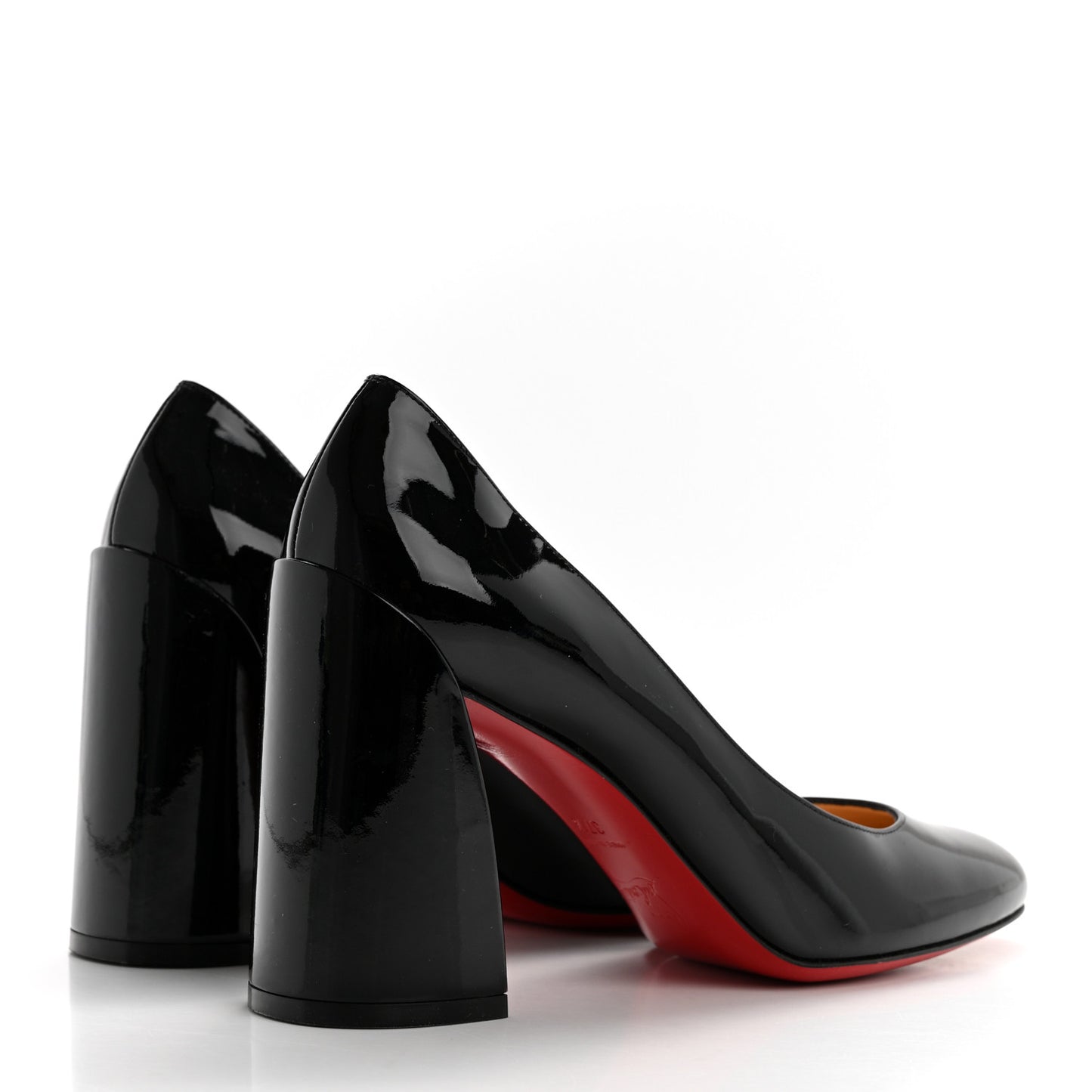Patent Calfskin Miss Sab 85 Pumps 37.5 Black