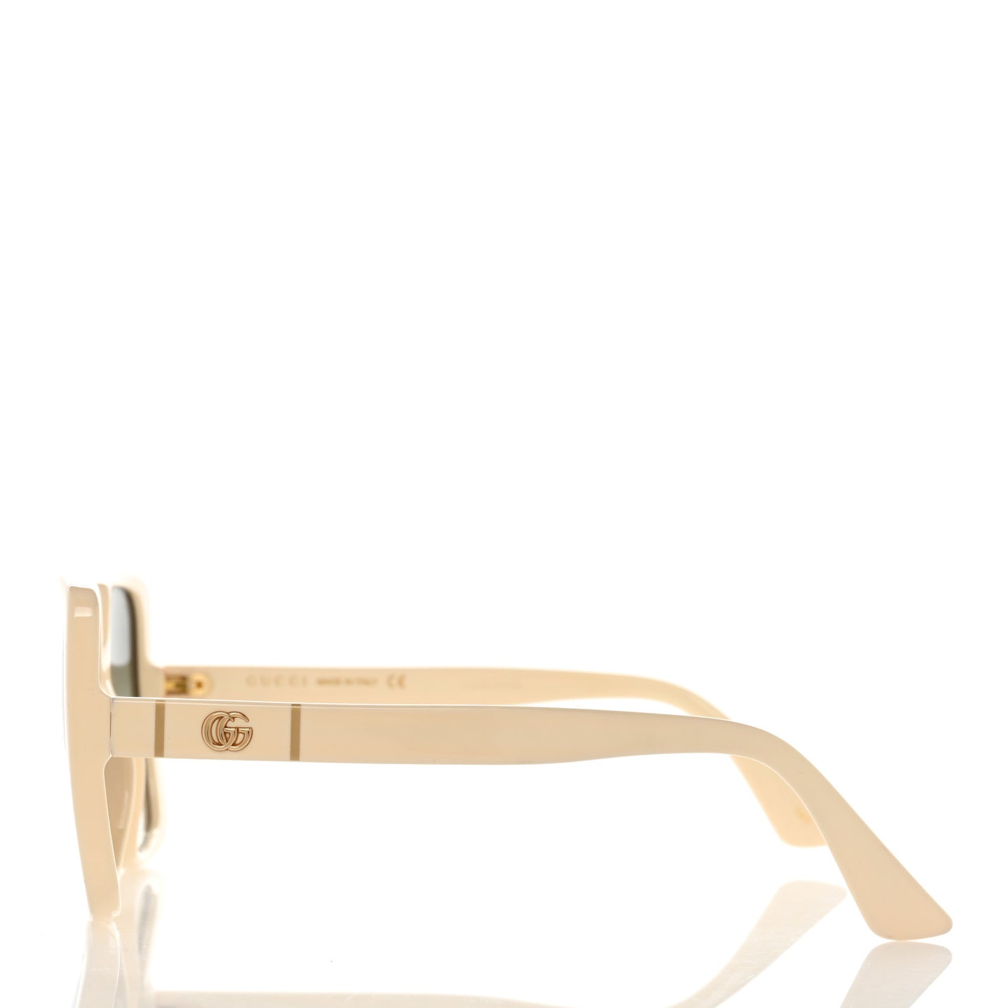 Acetate Square Frame GG0632S Sunglasses White