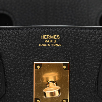 Hermes Togo Birkin 30 Black 5 of 9