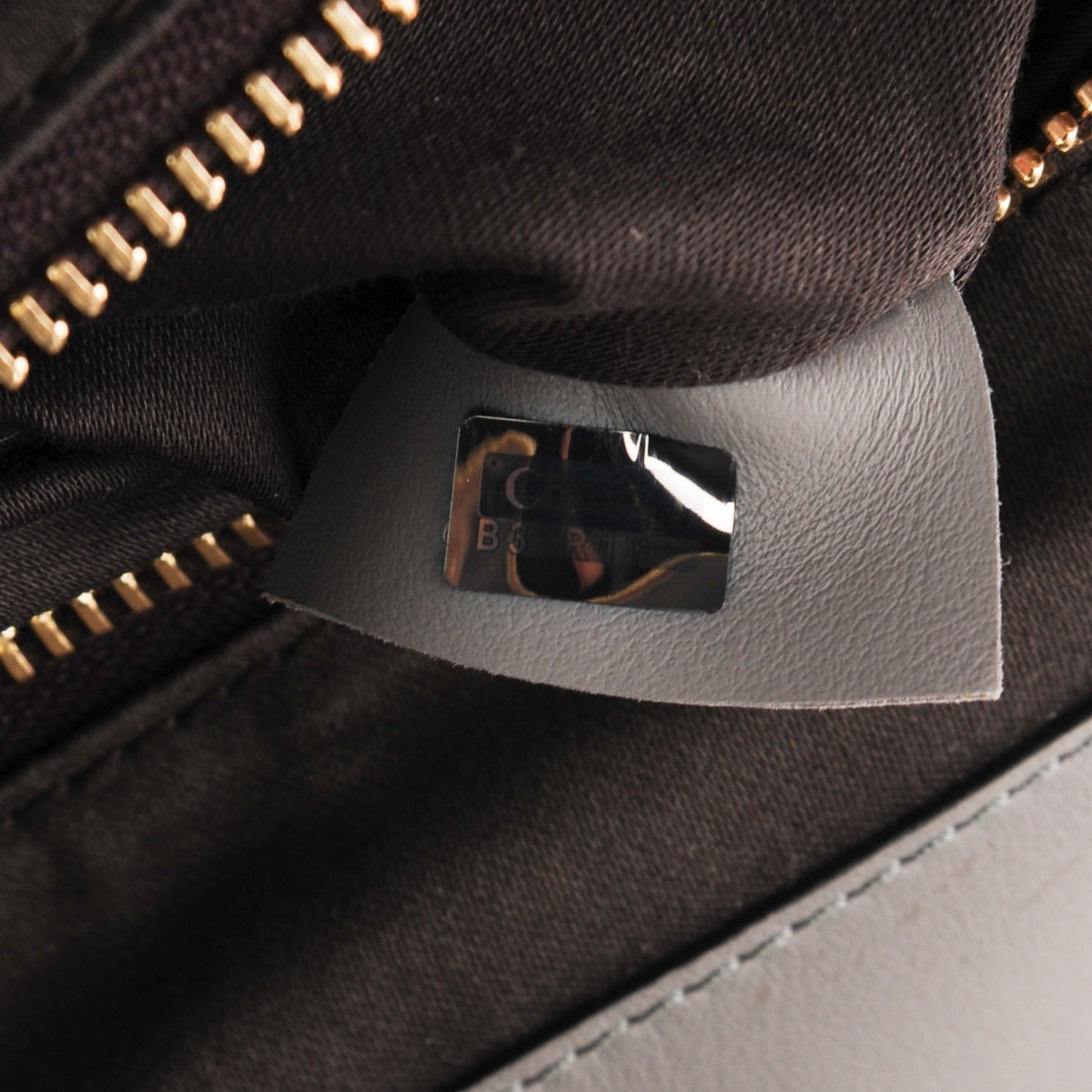 Smooth Calfskin Medium Baylee Tote Cashmere Grey