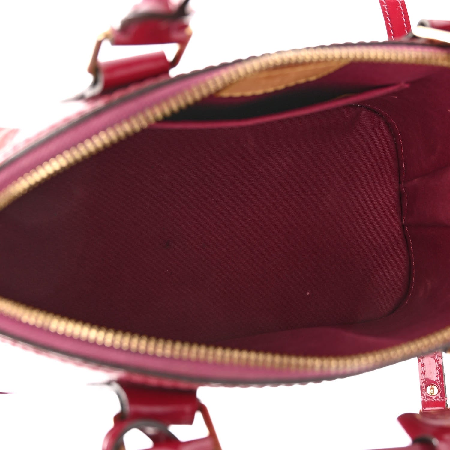 Louis Vuitton Vernis Alma BB Magenta 5 of 10