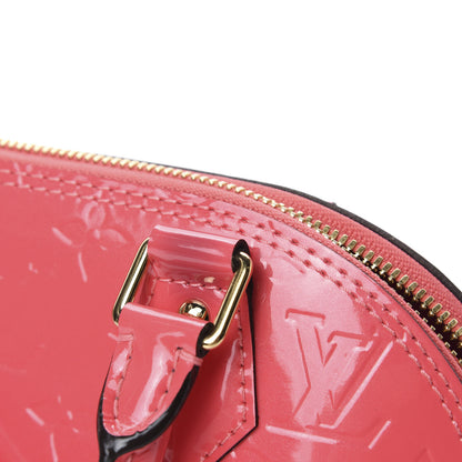 Louis Vuitton Vernis Alma BB Rose Litchi 8 of 13