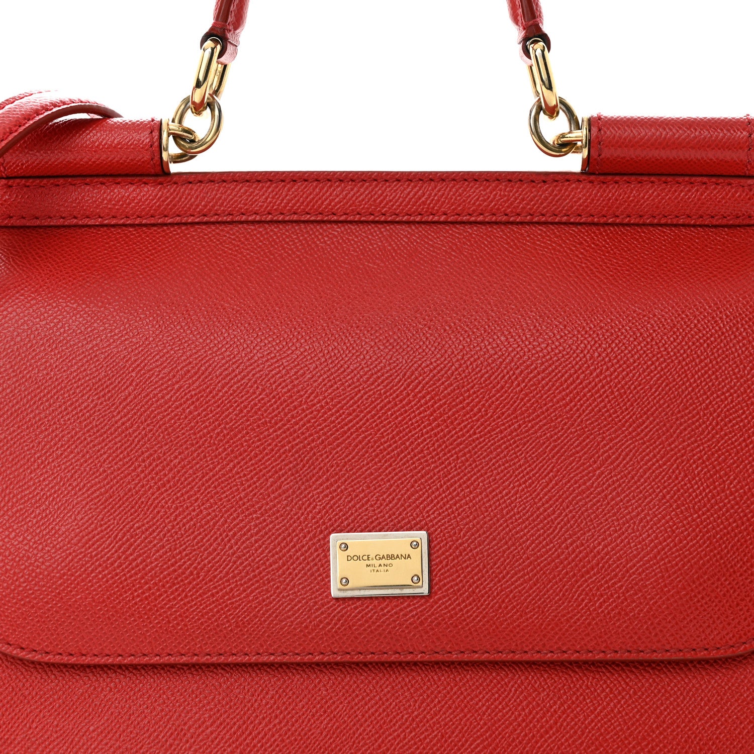 Dolce & Gabbana Dauphine Medium Miss Sicily Satchel Dark Red 8 of 18