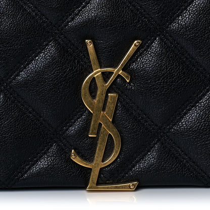 Saint Laurent Lambskin Quilted Small Becky Chain Bag Black 9 of 11