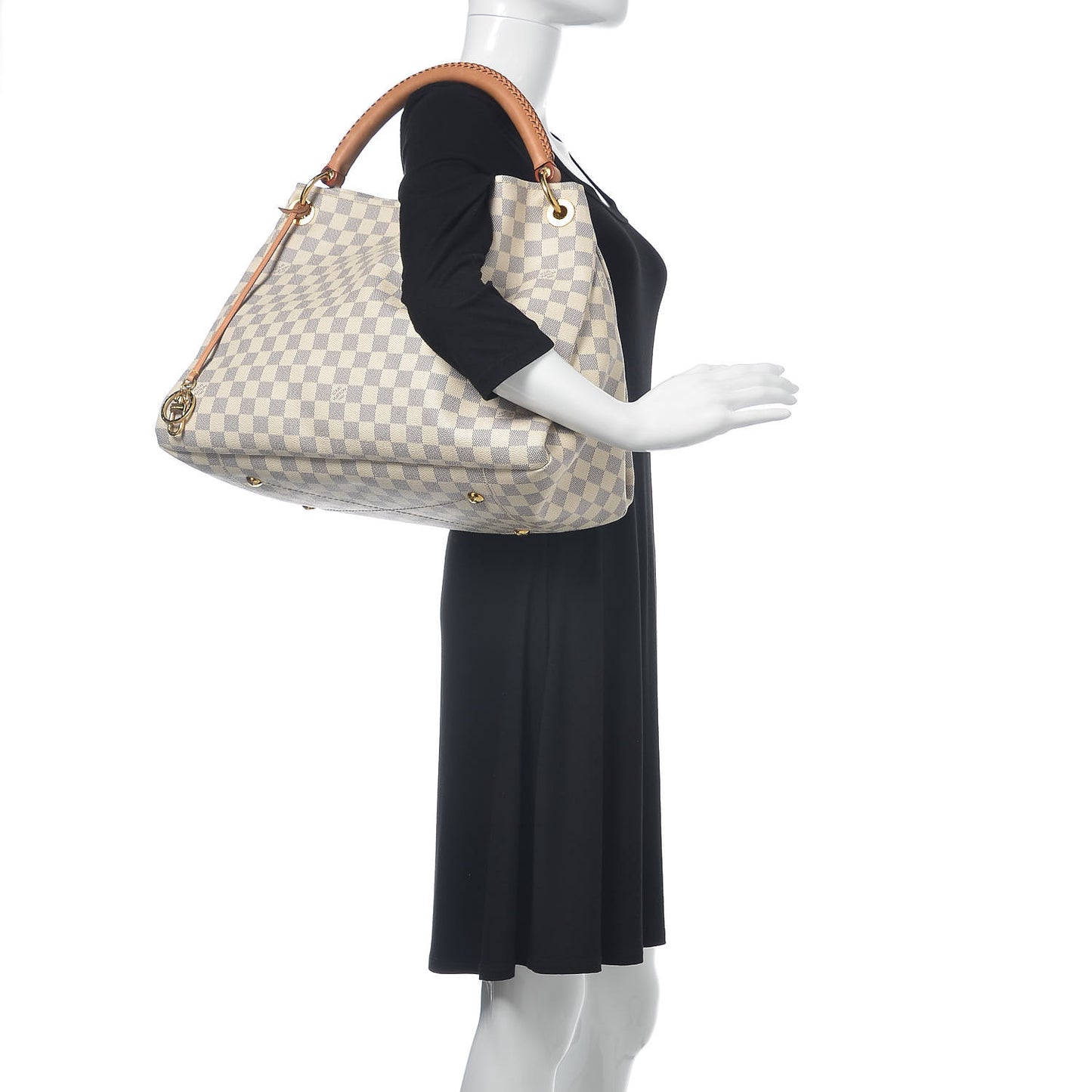 Damier Azur Artsy MM