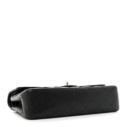 Chanel Caviar Quilted Medium Double Flap Black 4 of 15
