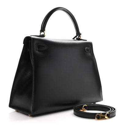 Hermes Box Kelly Sellier 28 Black 3 of 10