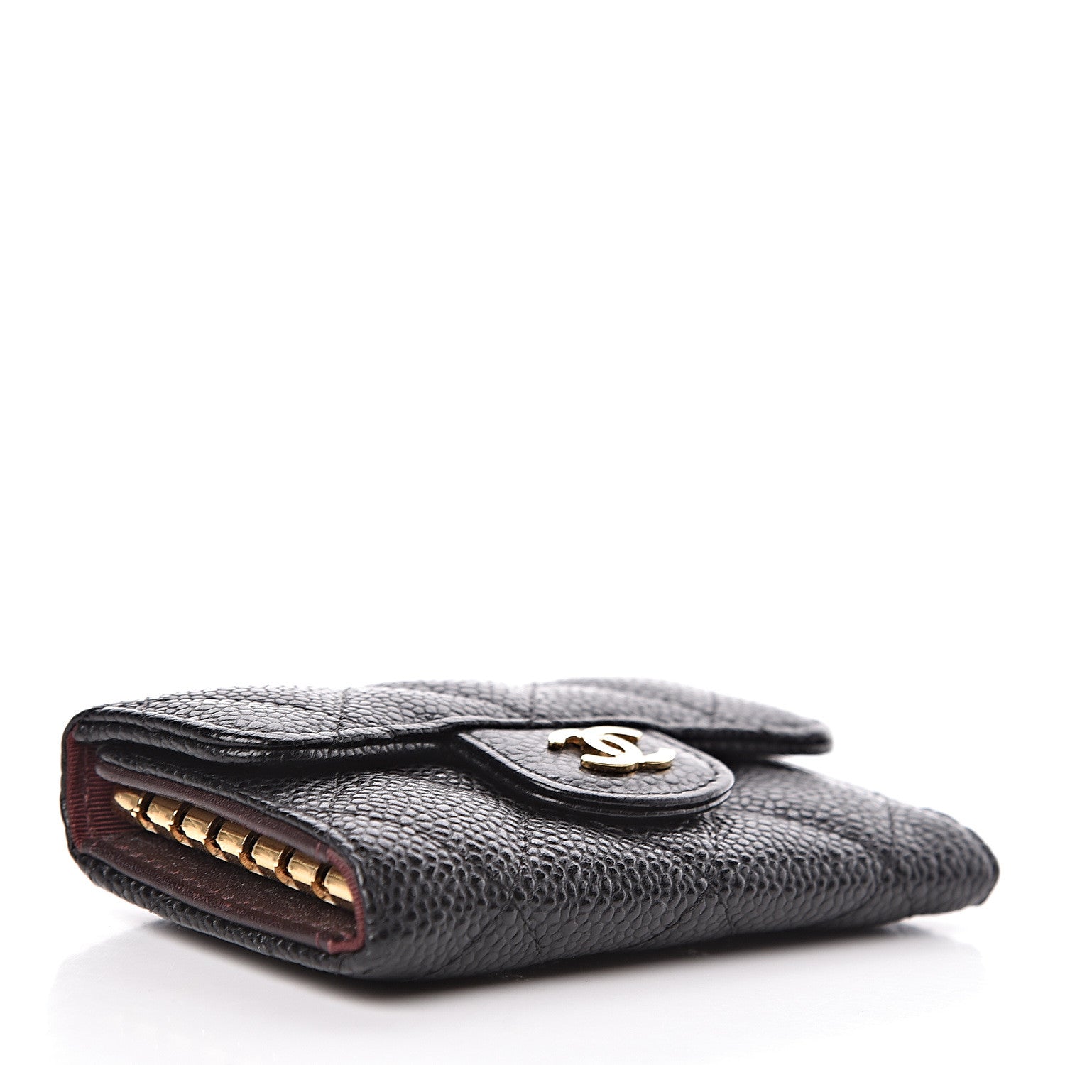 Chanel Caviar Quilted 6 Key Holder Black 4 of 9