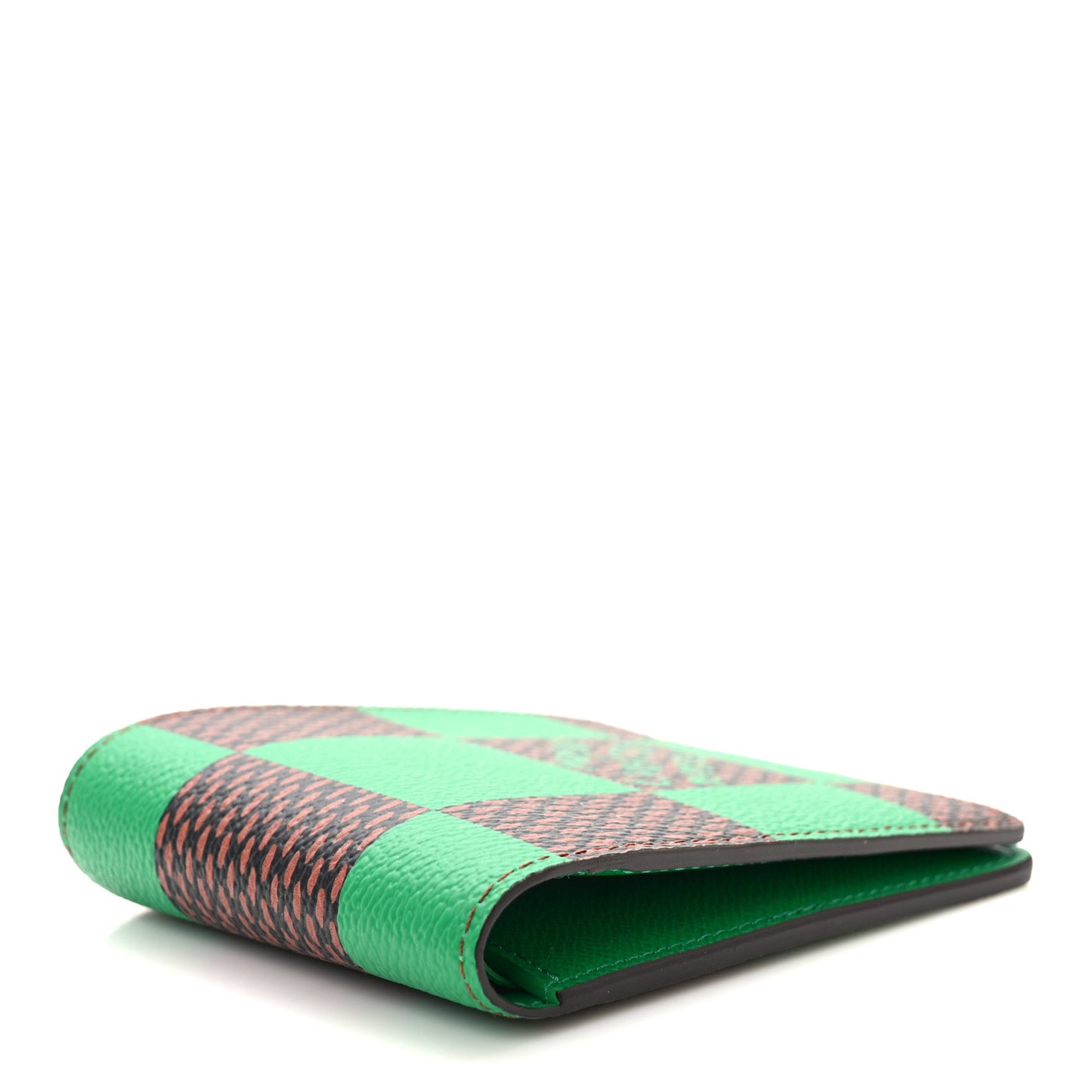 Damier Pop Multiple Wallet Green