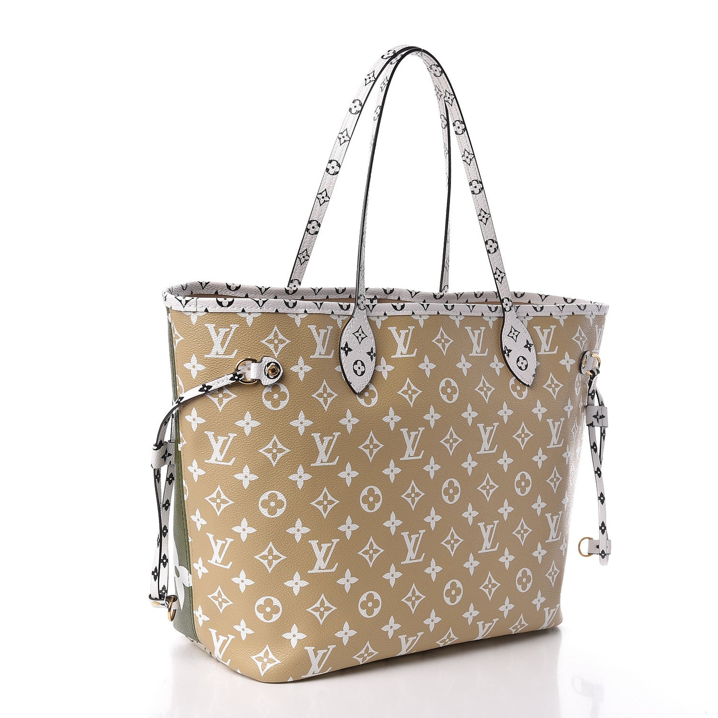 Monogram Giant Neverfull MM Kaki