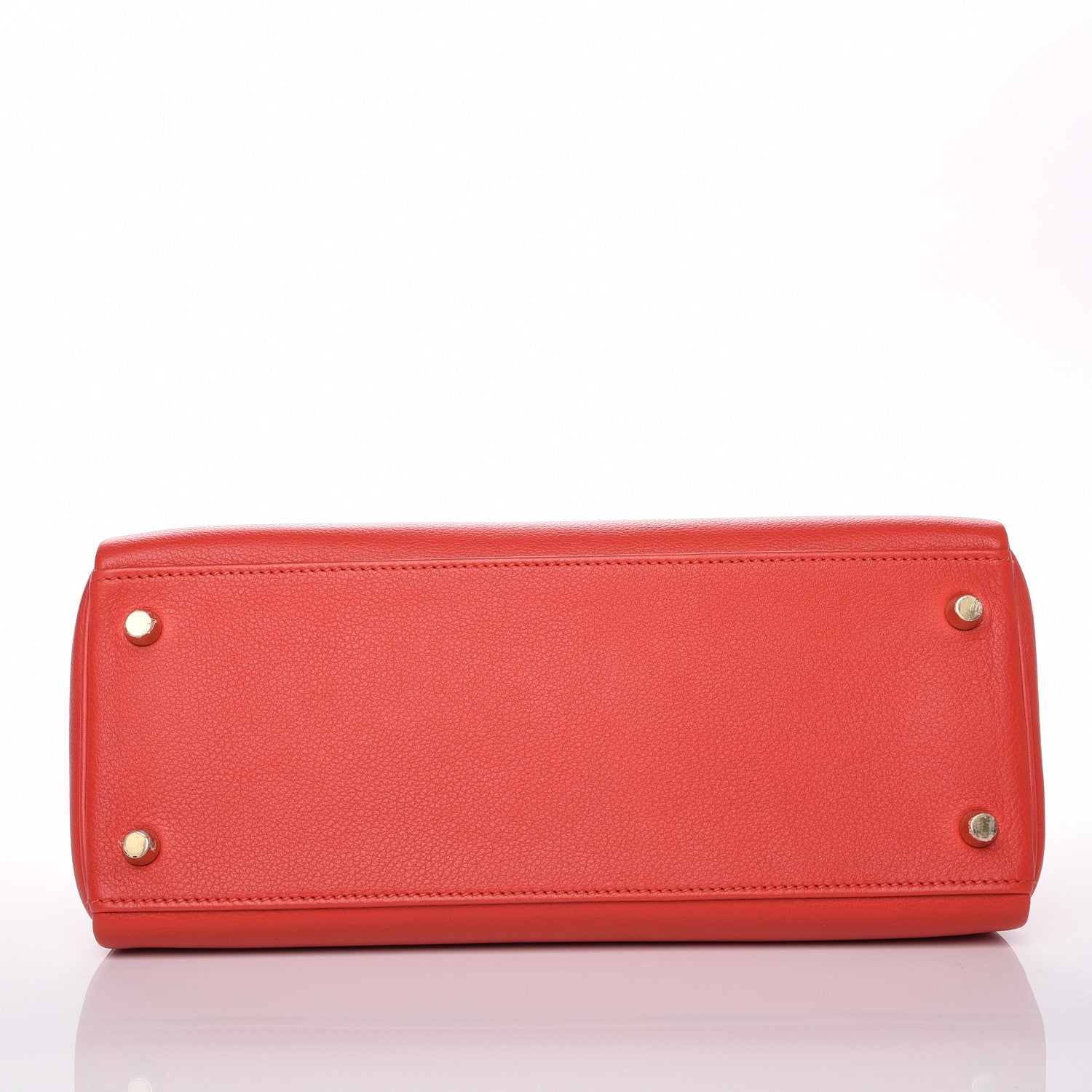 Hermes Evercolor Kelly Retourne 28 Rouge Tomate 5 of 28
