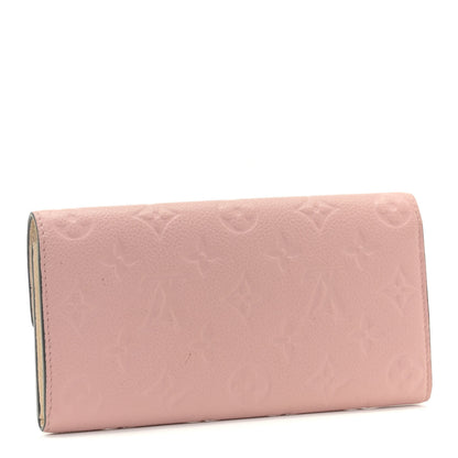 Louis Vuitton Empreinte Emilie Wallet Rose Poudre 2 of 10
