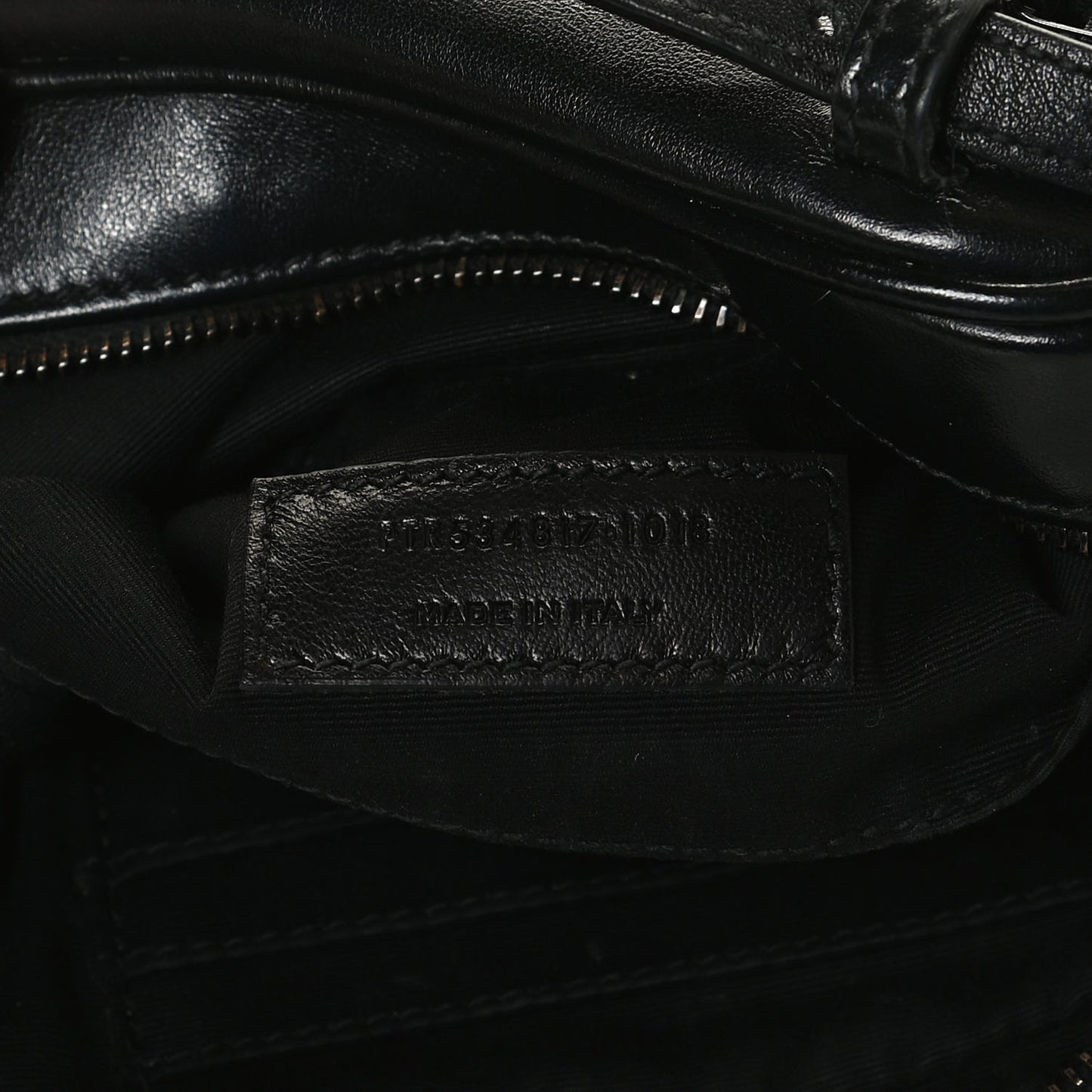 Calfskin Matelasse Monogram Lou Belt Bag Black