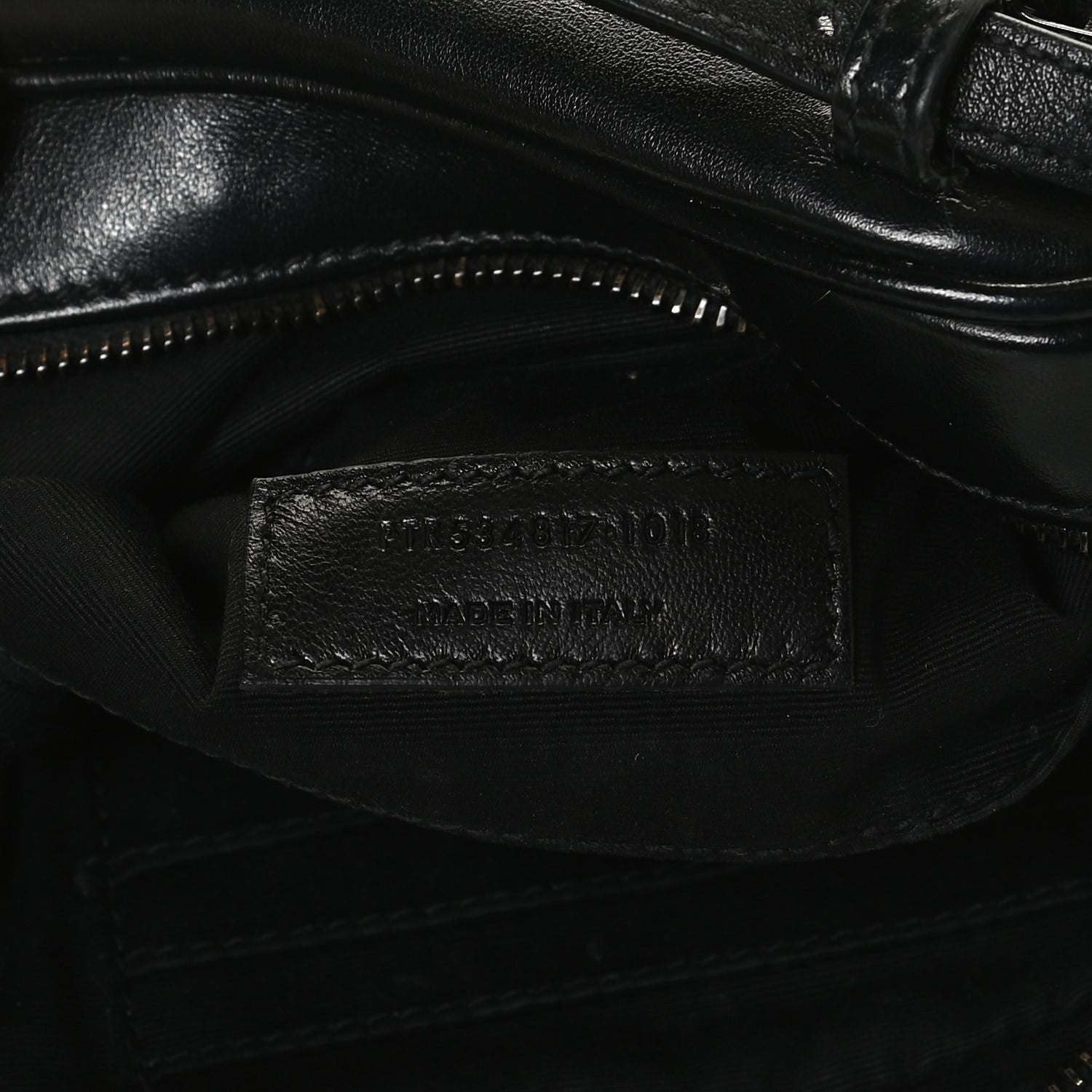 Saint Laurent Calfskin Matelasse Monogram Lou Belt Bag Black 7 of 15