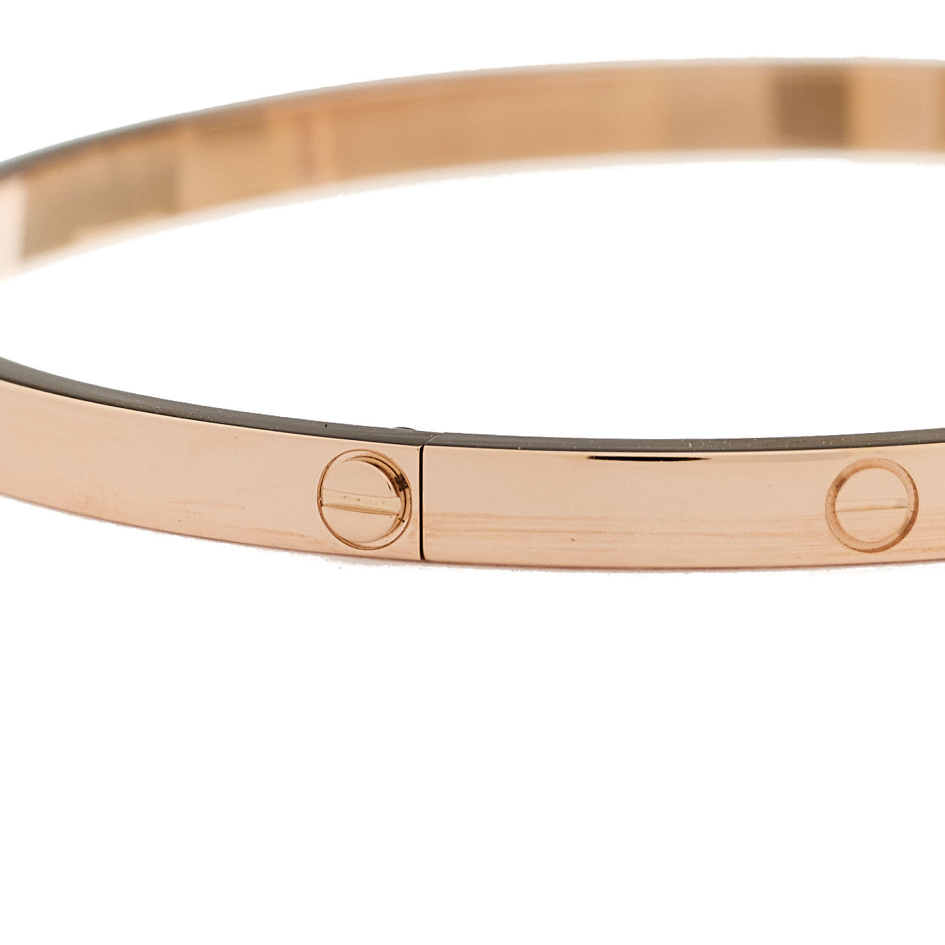Cartier 18K Pink Gold Small LOVE Bracelet 18 7 of 9