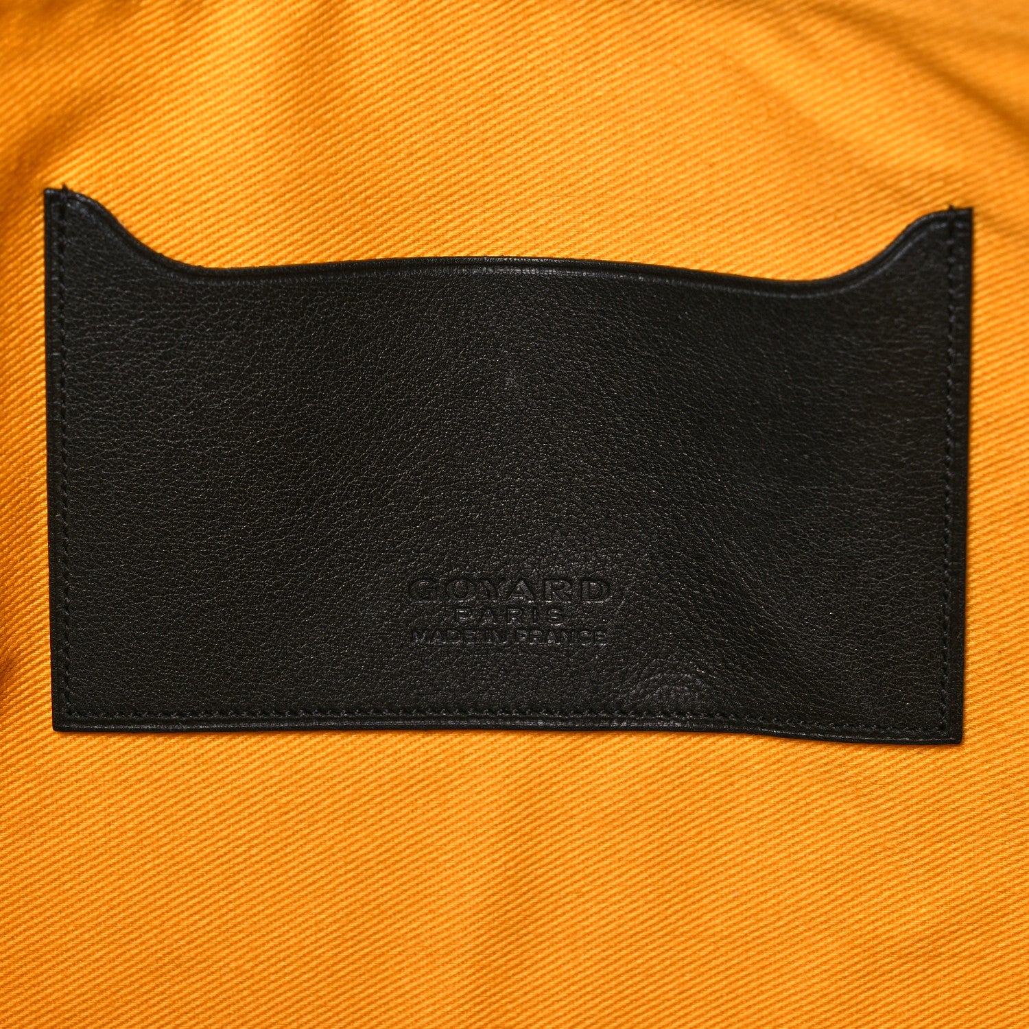 Goyard Goyardine Senat Pochette GM Black 6 of 9
