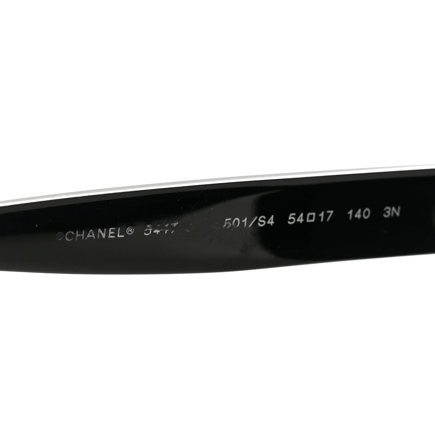 Chanel Acetate Square Sunglasses 5417 Black 5 of 7