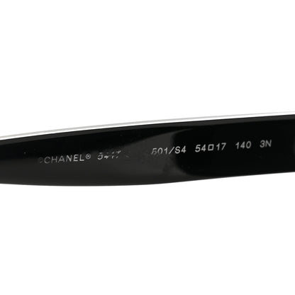 Chanel Acetate Square Sunglasses 5417 Black 5 of 7