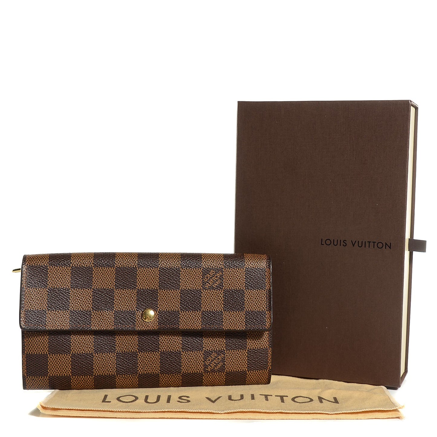 Damier Ebene Sarah Wallet