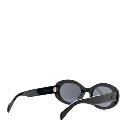 Celine Acetate Triomphe 01 Sunglasses CL 40194U Black 4 of 8
