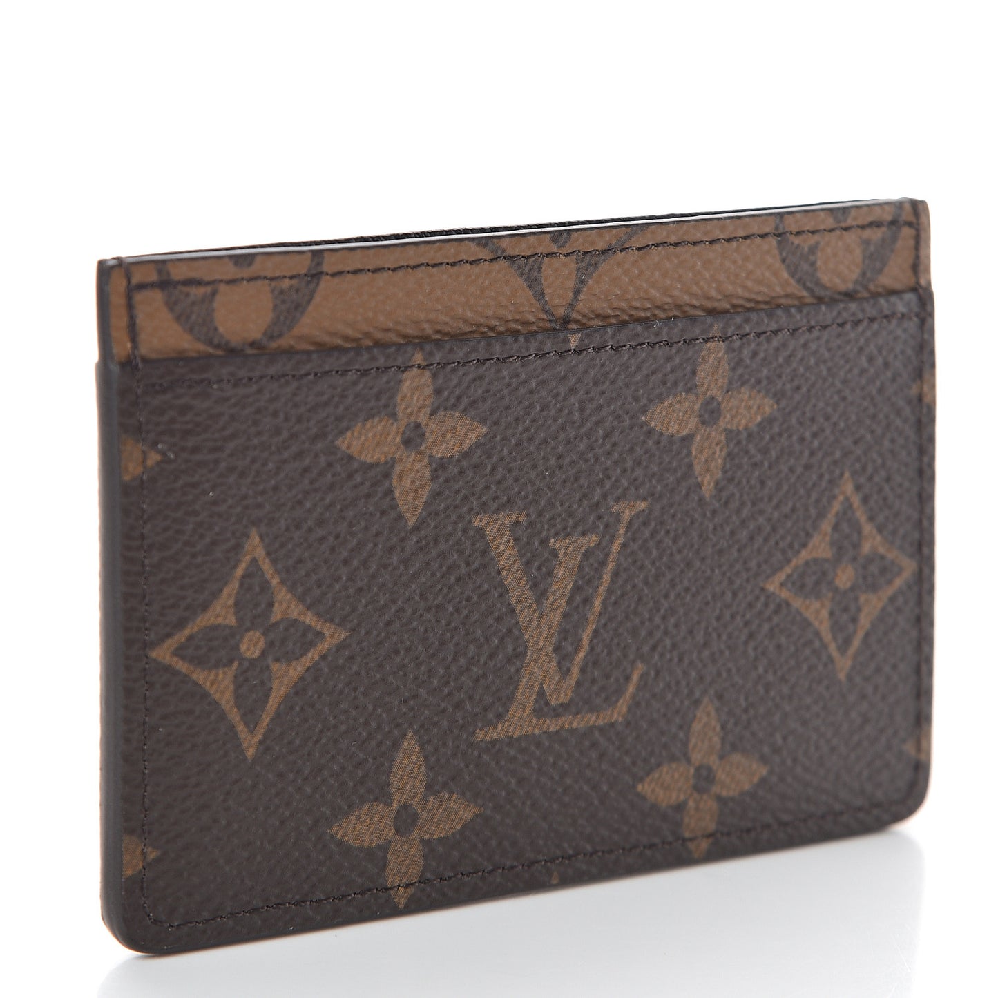 Reverse Monogram Card Holder