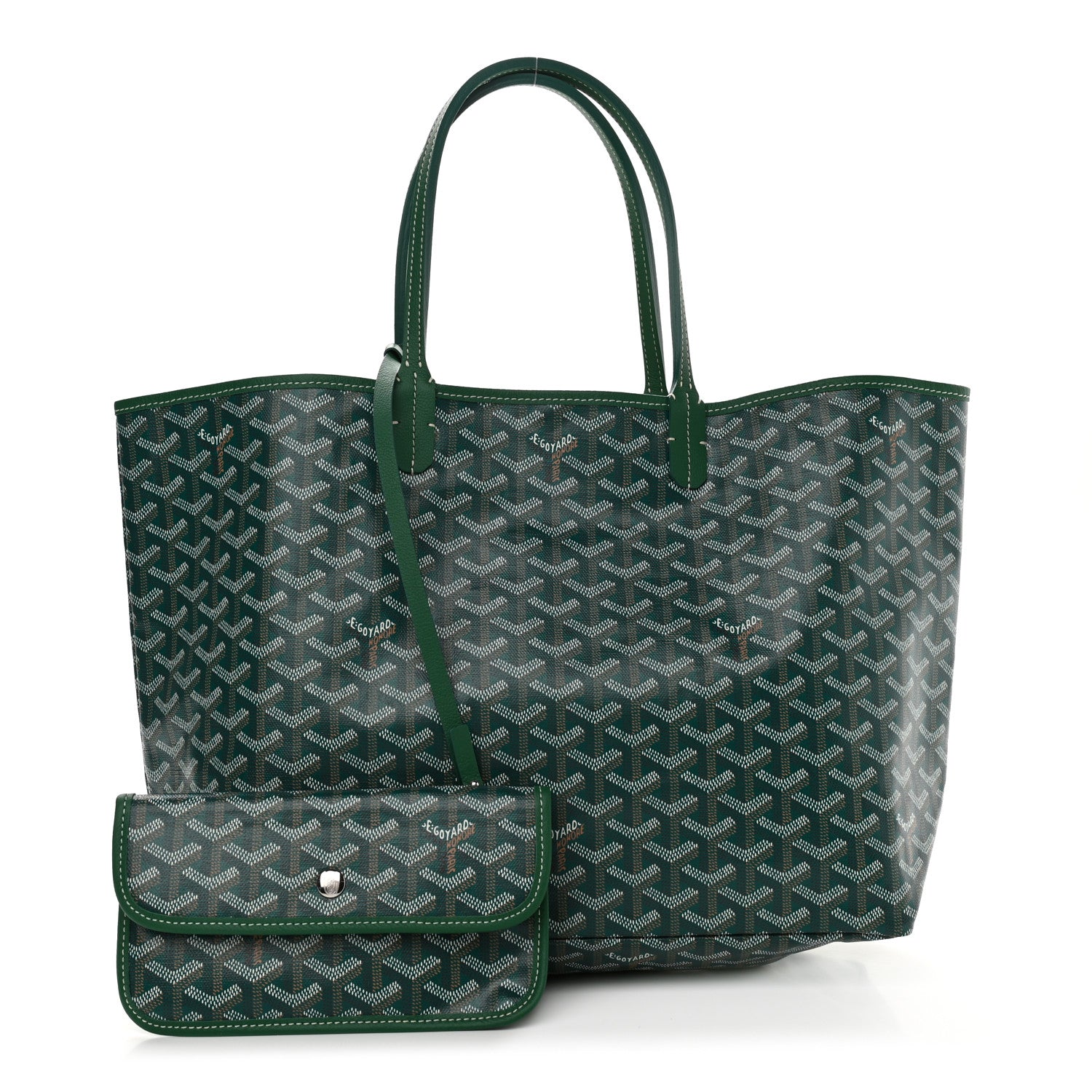 Goyard Goyardine Saint Louis PM Green 1 of 11