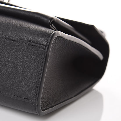 Louis Vuitton Soft Calfskin My Lockme Chain Bag BB Black 9 of 9