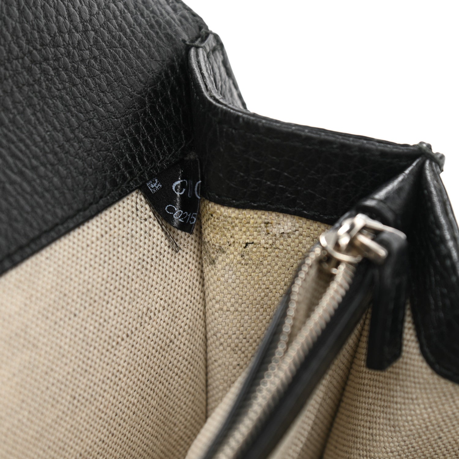 Gucci Pebbled Calfskin Small Dionysus Shoulder Bag Black 10 of 11
