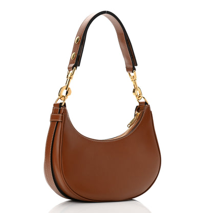 Celine Smooth Calfskin Medium Strap Ava Shoulder Bag Tan 3 of 10