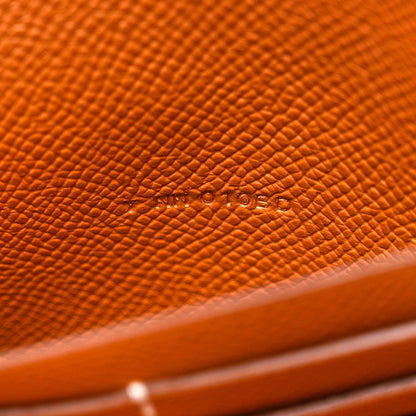 Hermes Epsom Constance Long Wallet To Go Gold 7 of 9