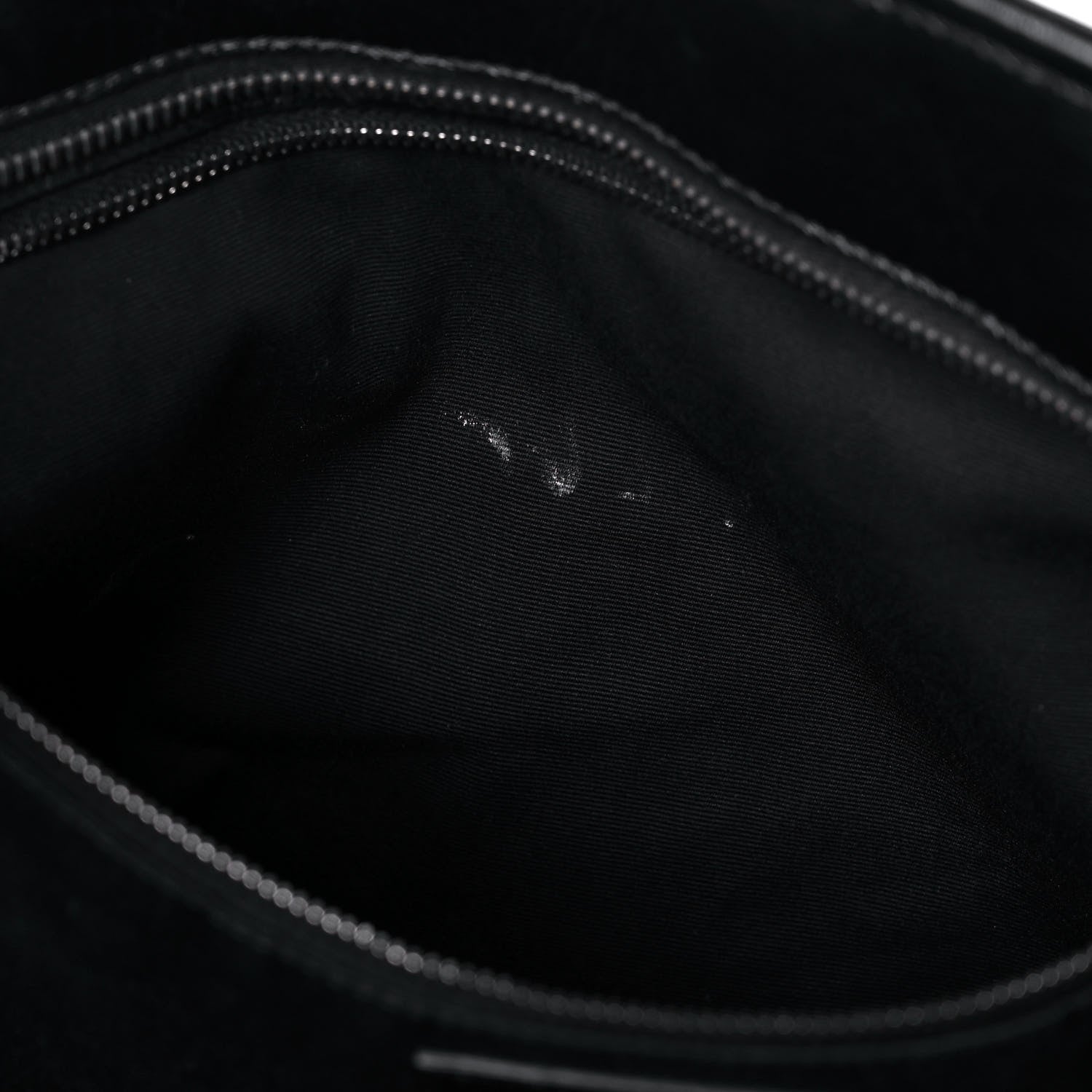 Saint Laurent Crinkled Calfskin Matelasse Monogram Large Niki Shopping Tote Bag Black 6 of 12