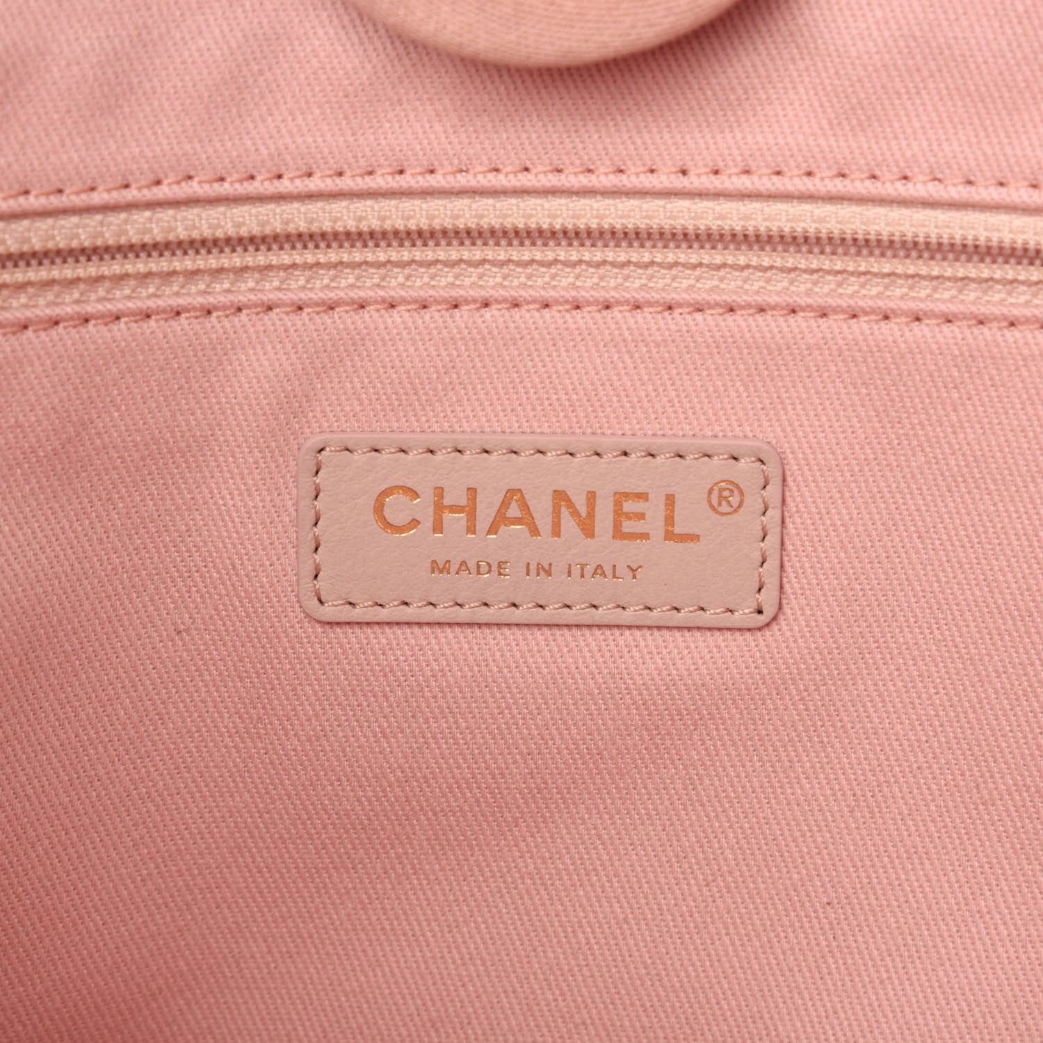 Chanel Mixed Fibers Calfskin Small Deauville Tote Rose Pink 8 of 10