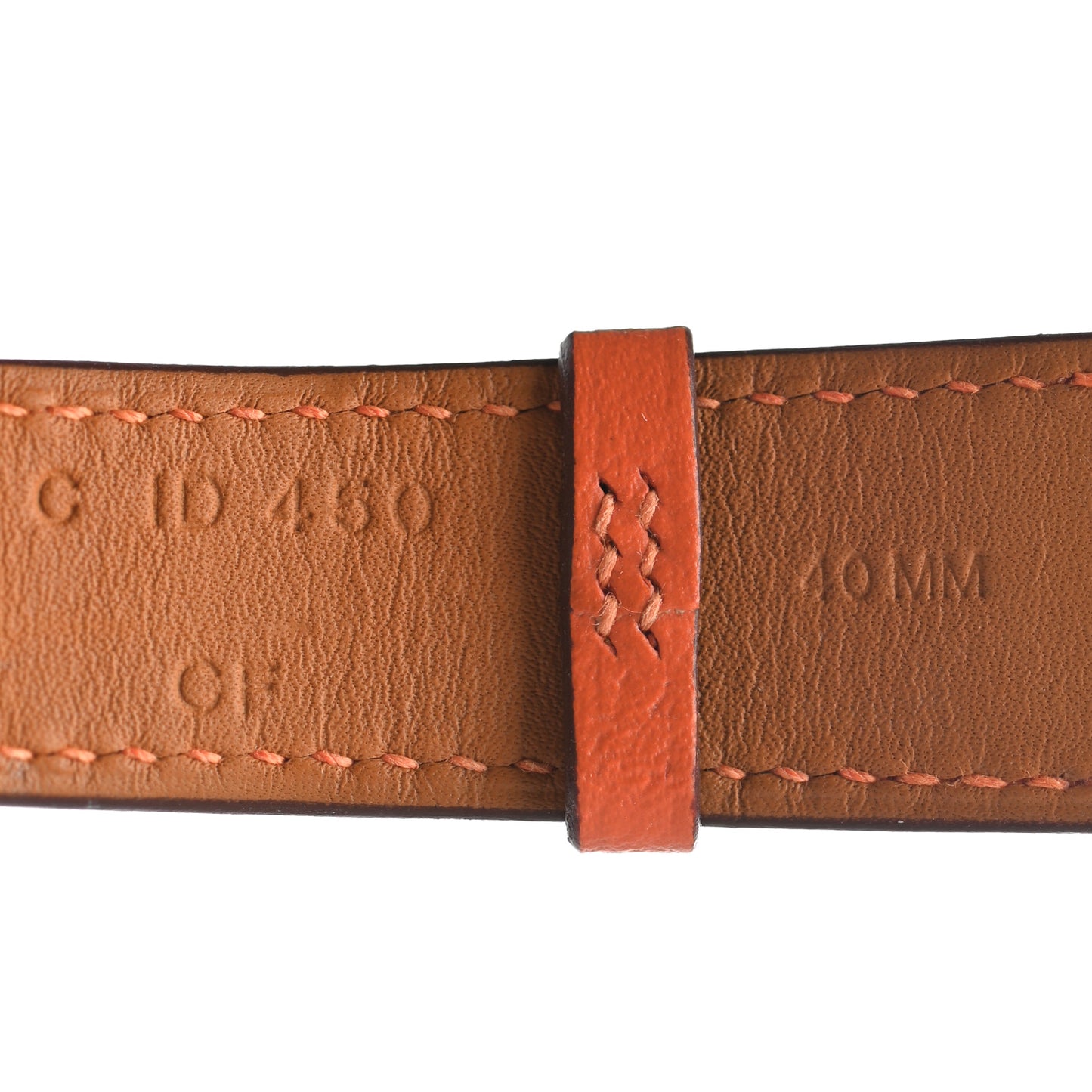 Epsom 40mm Apple Watch Single Tour Band Orange